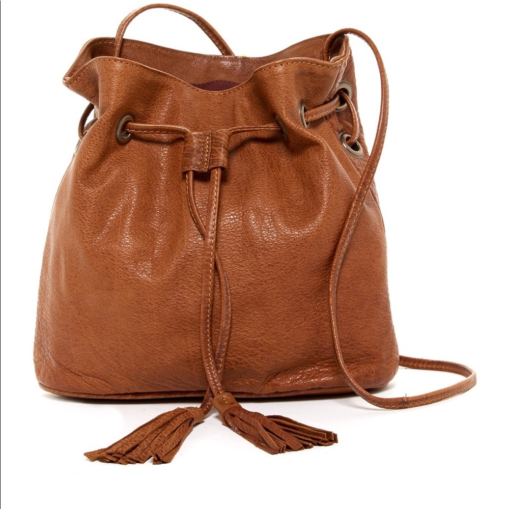 Cut N Paste Coganc Maya Leather Bucket Bag